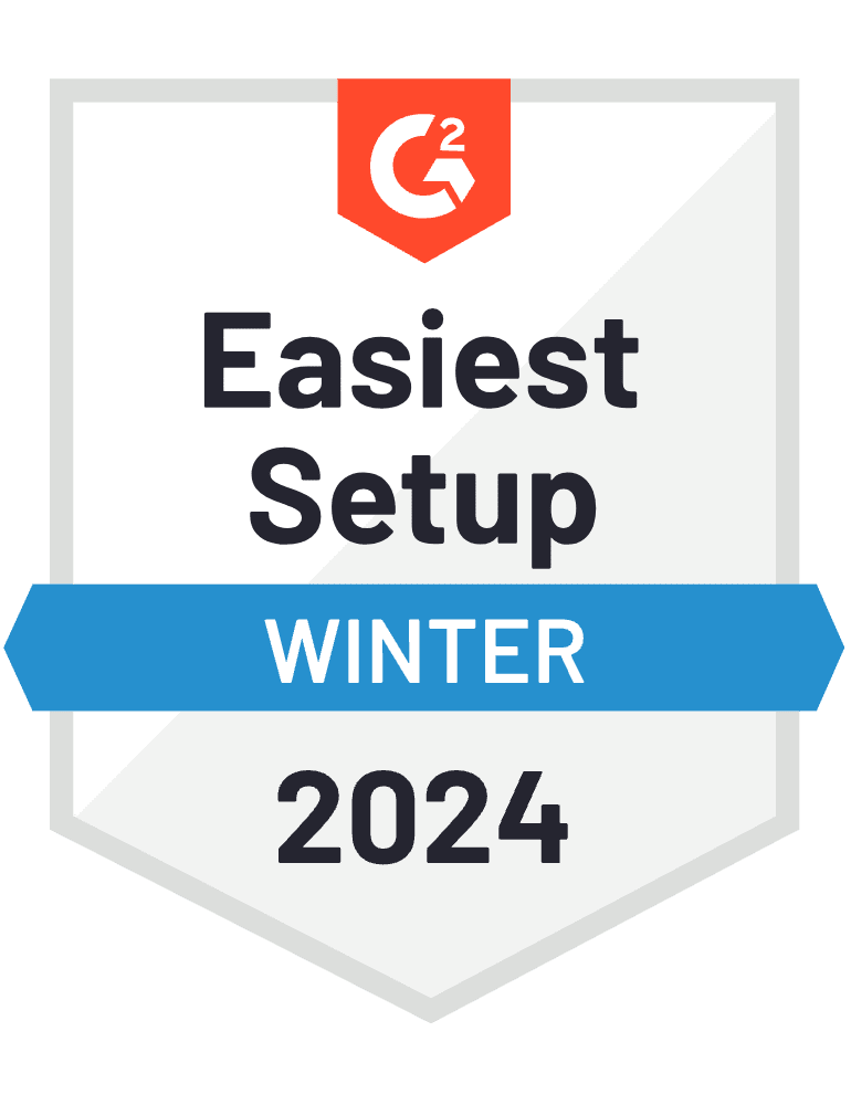 g2 badge 2024 easiest setup